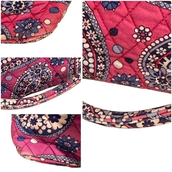 Vera Bradley Bowler, Tech, Double ID & Zip Around Wallets Set in Boysenberry - Picture 5 of 16
